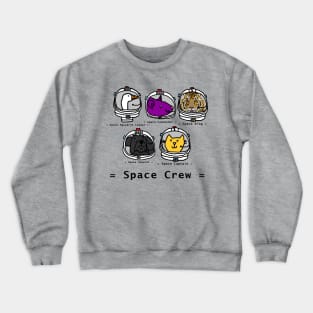 Cute Animals Space Crew 2420 with Tiger Crewneck Sweatshirt